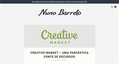 Desktop Screenshot of nunobarreto.com